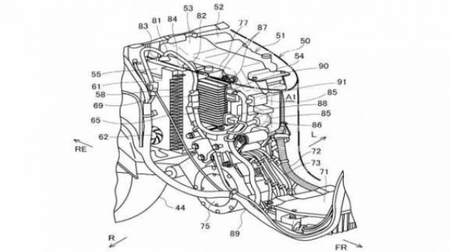 Paten skuter listrik Suzuki [Visordown].