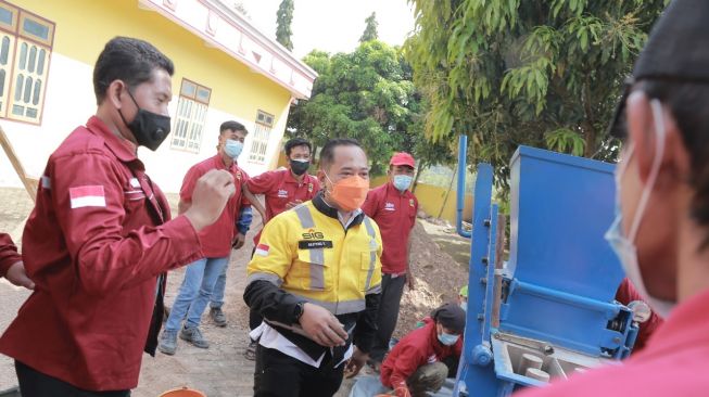 Dukung Dinas ESDM Jateng, Semen Gresik Ajarkan Pembuatan Produk Inovatif Bata Interlock