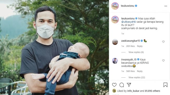 Kumpulan Jokes bapak-bapak ala Teuku Wisnu [Instagram]