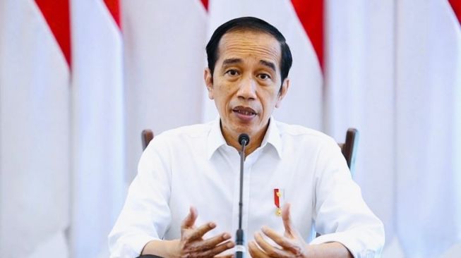 Presiden Jokowi di Istana Kepresidenan Bogor, Rabu. (Biro Pers Sekretariat Presiden).