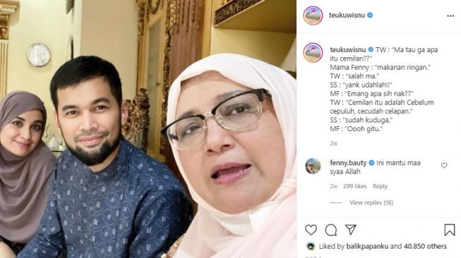 Kumpulan Jokes bapak-bapak ala Teuku Wisnu [Instagram]