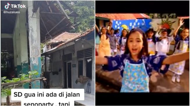 Viral Penampakan SD 'Petualangan Sherina' (TikTok)