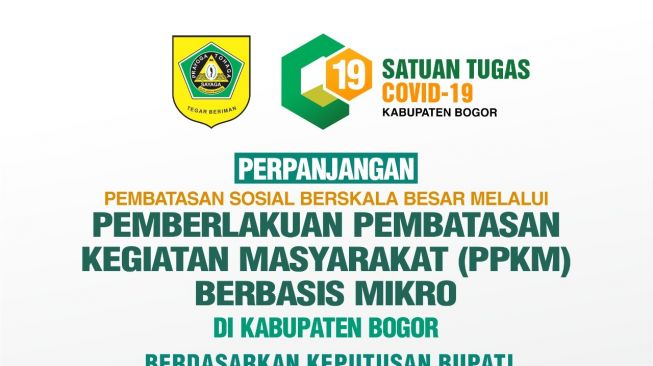 Pemkab Bogor Perbarui Kebijakan dalam SK PPKM dengan Aturan Terbaru