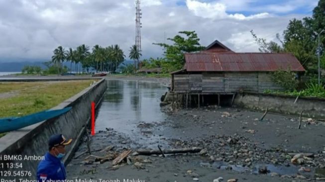 Survei BMKG di Pulau Seram Konfirmasi Gelombang Tsunami 1,5 Meter Pekan Lalu