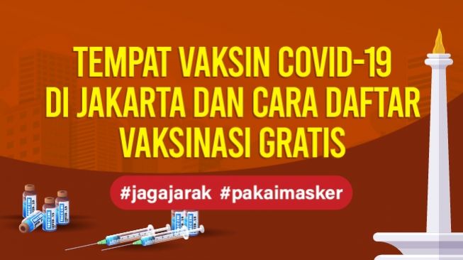 Daftar 13 Lokasi Vaksinasi COVID-19 Gratis di Mal Jakarta