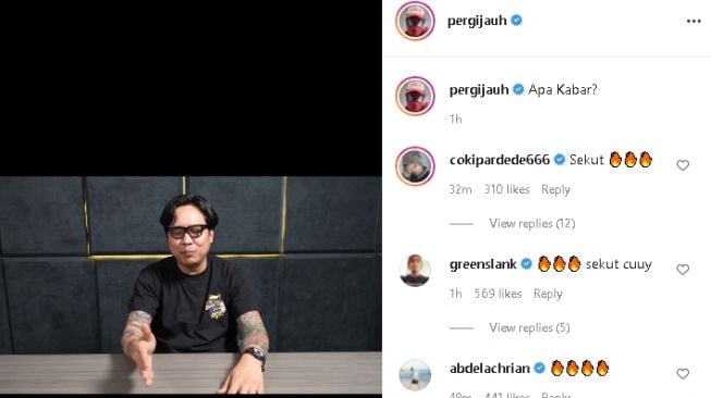 Klarifikasi Gofar Hilman (instagram)