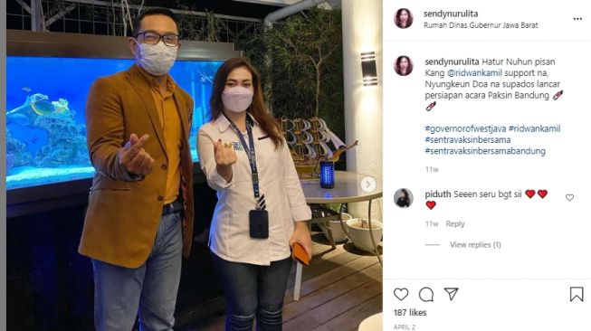 Sendy Nurulita Stafsus Menteri BUMN terjun jadi penyanyi. [Instagram/sendynurulita]