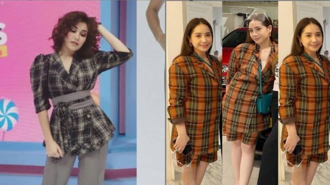 Adu Gaya Ayu Ting Ting dan Nagita Saat Liburan, Siapa Paling Stylish?