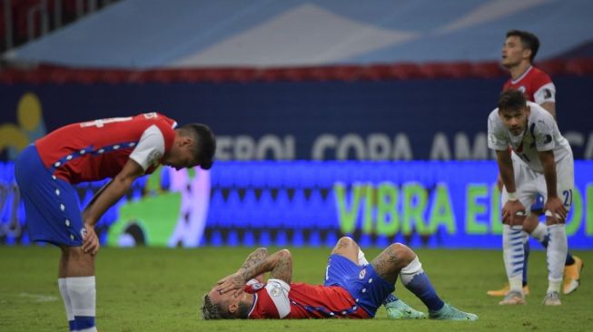 Copa America 2021: Chile vs Paraguay, Arturo Vidal dkk Keok 0-2