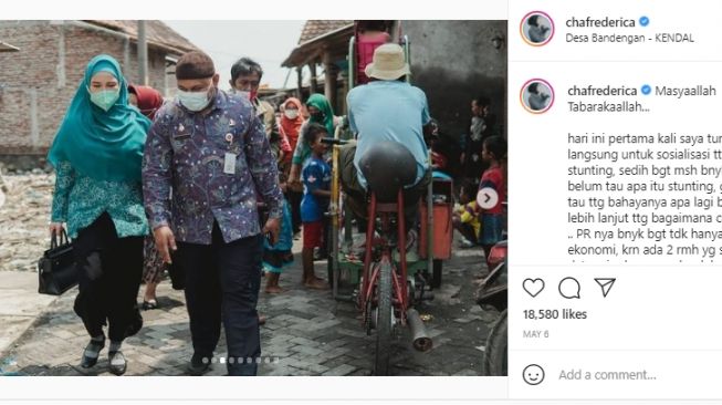 Artis pakai seragam PKK [Instagram]