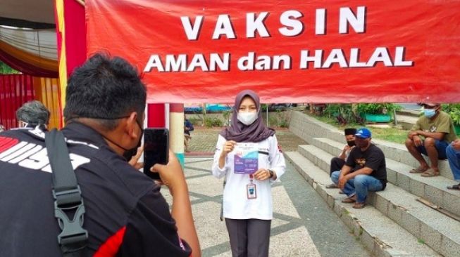 Rest Area Gisting di Lampung Ini Disulap Jadi Lokasi Vaksinasi COVID 19