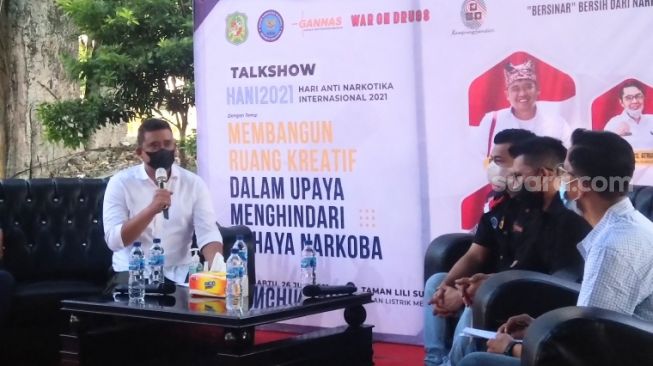 Bobby Nasution  Jadikan Taman Lili Suheri Sebagai Tempat Kreatif Anak Muda Medan