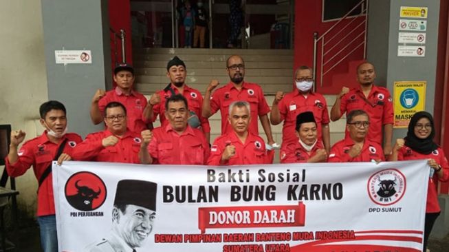 DPD BMI Sumut Peringati Bulan Bung Karno dengan Aksi Sosial