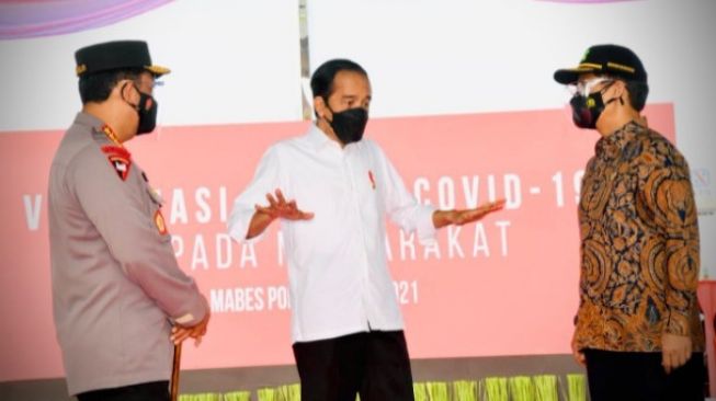 Detik-detik Kapolda Jawa Tengah Ditantang Presiden Jokowi