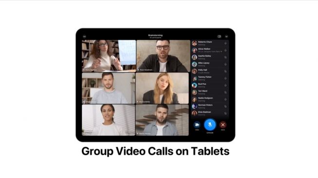 Fitur baru Telegram, video call grup. [Telegram]