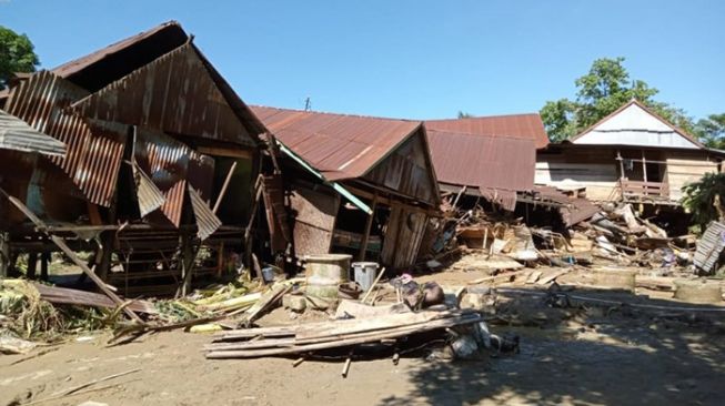 Banjir Bandang di Wajo, Sejumlah Rumah Rusak-Warga Mengungsi