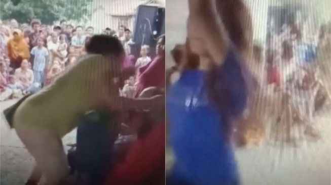 Gara-Gara Nongkrong Sambil Nonton Biduan Nyanyi, Pria Ini Diamuk Istrinya 
