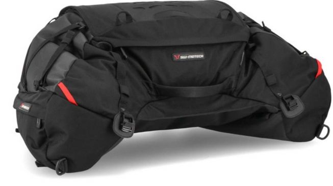 Tail Bag SW-Motech untuk motor sport. (rideapart.com)