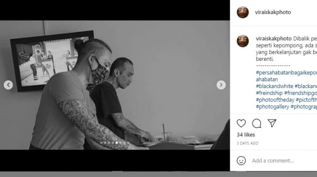 Potret terkini Gary Iskak sepulang dari rumah sakit [Instagram]