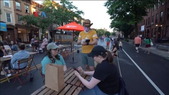 Program Open Streets, Upaya Dorong Restoran Kecil Berkembang di New York