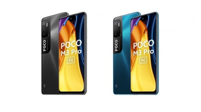 Harga Poco M3 Pro 5G di Indonesia kurang dari Rp 3 juga. Poco Indonesia menepati janjinya. [Poco India]