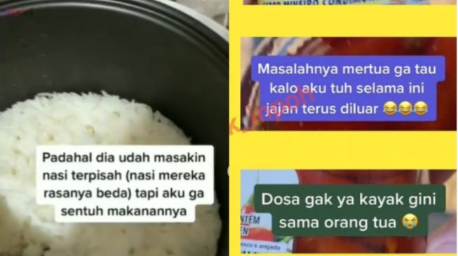 Curhat Wanita Tak Mau Makan Masakan Mertua, Tuai Nyinyiran Publik