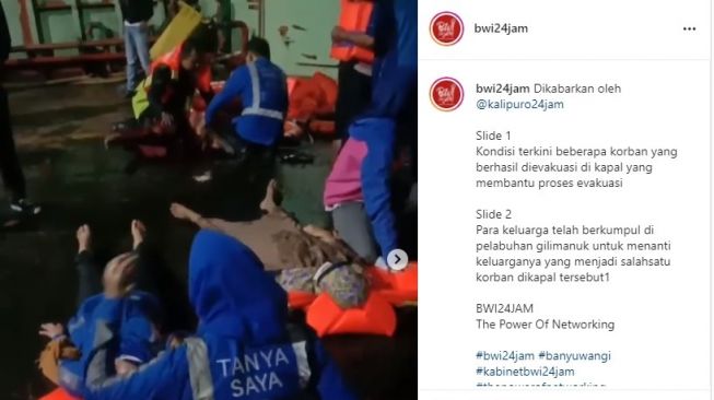 Tenggelam di Selat Bali, KMP Yunicee Mengangkut 41 Penumpang dan 13 ABK