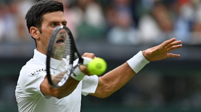 Petenis Serbia, Novak Djokovic. [GLYN KIRK / AFP]