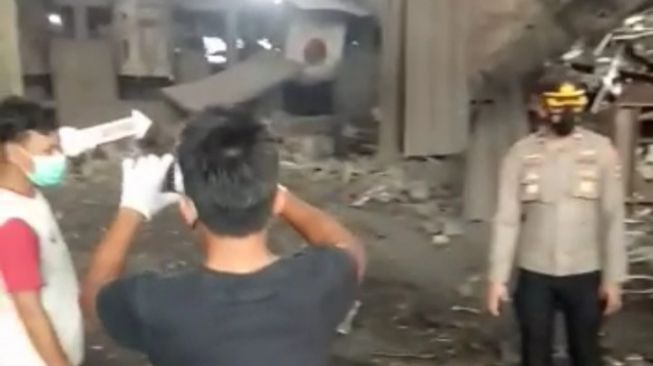 DLHK Ungkap Penyebab Ledakan Hebat di Tungku Peleburan Baja Kab. Tangerang