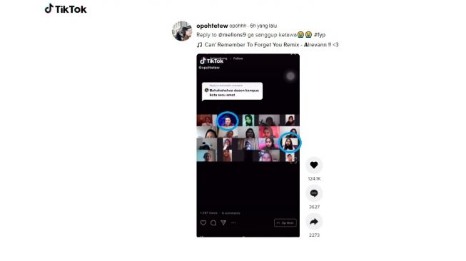 Reaksi dosen saat mahasiswanya hilang sinyal. [TikTok]