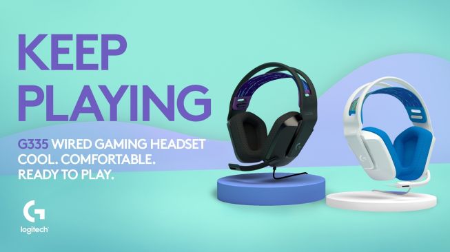 Logitech G Hadirkan Headset Gaming G335, Tampilannya Keren