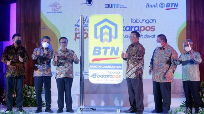 BTN Gandeng Pos Indonesia Lakukan Inovasi Tabungan e'BataraPos