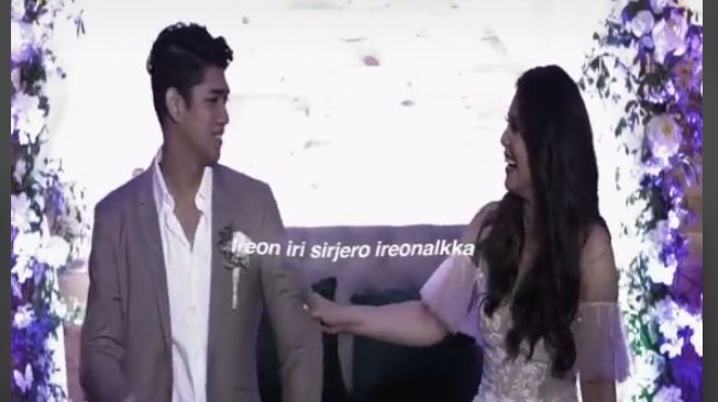 Viral Pengantin Joget K-Pop di Pelaminan, Suami Lebih Lincah Gemulai Bikin Publik Gemas