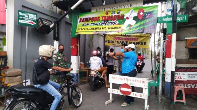 Pemkot Surabaya Beri Insentif Rp 400 Ribu ke Satgas Kampung Tangguh