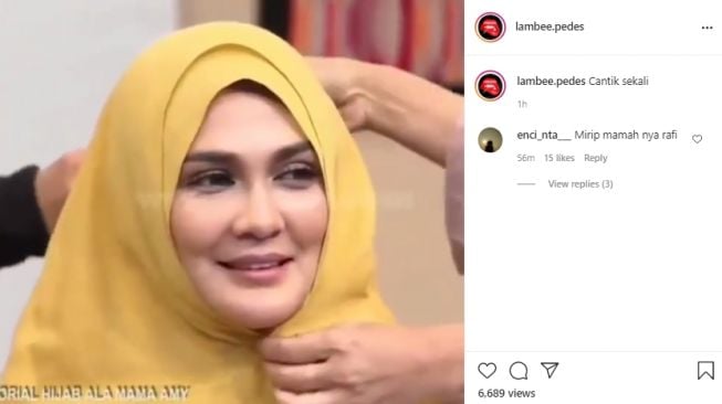 Luna Maya berhijab (Instagram.com)