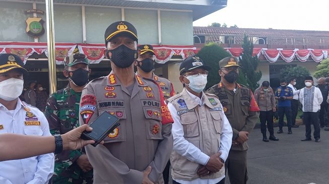 PPKM Darurat, Dua Titik Check Point Dijaga 650 Personel TNI Polri