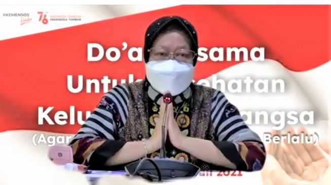 Mensos Risma Gelar Doa Bersama Secara Virtual, Berharap Pandemi Segera Berakhir