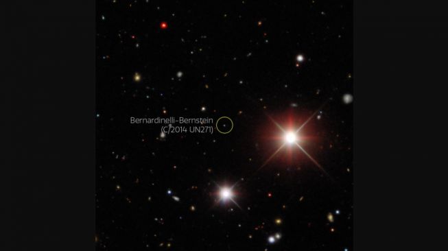 Komet C/2014 UN271, Bernardinelli-Bernstein. [Noirlab]
