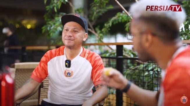 Gading Marten di akun Youtube Persija Jakarta. (YouTube/Persija Jakarta)