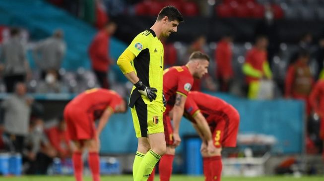 Belgia Disingkirkan Italia, Courtois Dihantam Kecewa