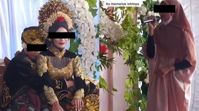 Viral Reaksi Pengantin Pria Saat Mantan Kekasih Yang Ditinggal Nikah