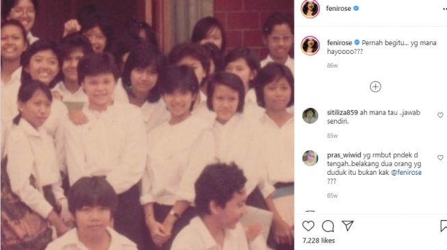 Potret lawas Feni Rose [Instagram/fenirose]