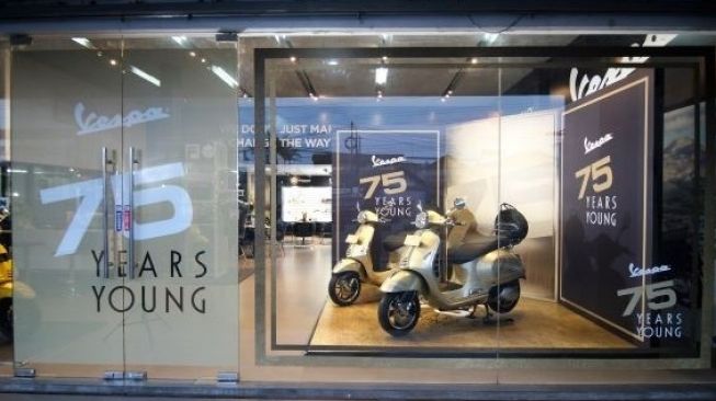 Piaggio rayakan ulang tahun ke 75 Vespa. (Dok. Istimewa)