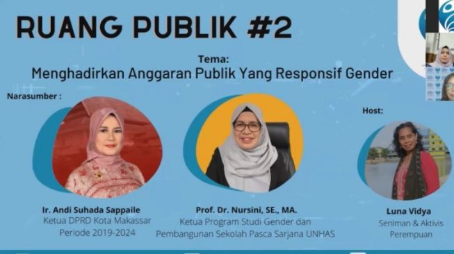 Diskusi Ruang Publik Angkat Tema Anggaran Publik Responsif Gender