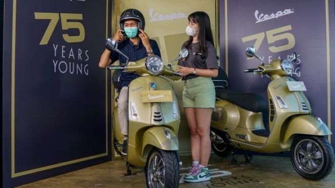 Piaggio rayakan ulang tahun ke 75 Vespa. (Dok. Istimewa)