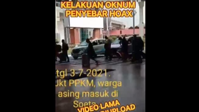 CEK FAKTA: Viral Video Kedatangan WNA di Bandara Soekarno-Hatta, Benarkah?
