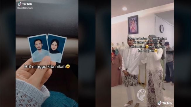 Curhat Wanita Dinyatakan Positif Covid-19, 3 Minggu Lagi Menikah (tiktok.com/@ssstttdiemlah)