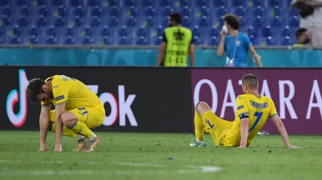 Dicukur Inggris 0-4, Yarmolenko: Ukraina Disingkirkan Tim yang Sempurna