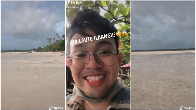 Viral! Fenomena Laut Kering Tanpa Air (TikTok)