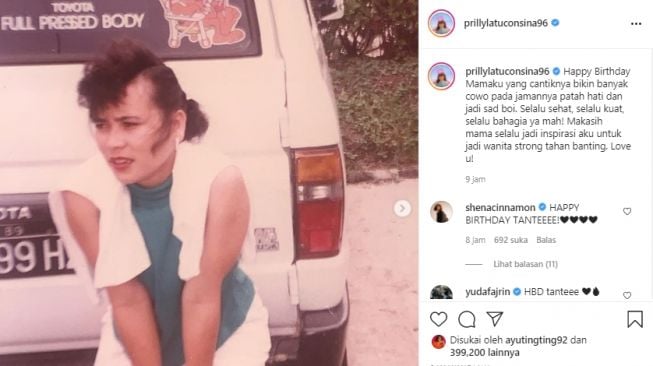 Ibu Prilly Latuconsina (Instagram.com)